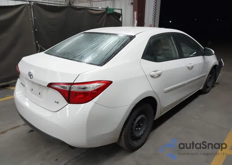 2015 Toyota Corolla Le из США, поврежденный, VIN 5YFBURHE0FP288828
